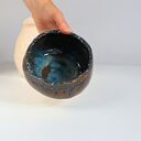 Ceramiczna miska dekoracyjna z ręcznie lepionej ceramiki