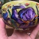 Porcelanowa miseczka ręcznie malowana Irysy
