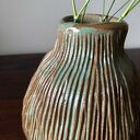 Wazon ceramiczny "Deep Lines"