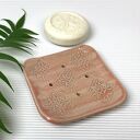 Ceramiczna mydelniczka ręcznie robiona "Historia"