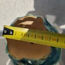 Doniczka ceramiczna handmade w turkusie - dla kwiatów, które mają oddychać