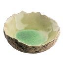 Miseczka ceramiczna - ręcznie wykonane naczynie z jasnej gliny