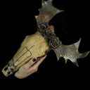 Rzeźba ceramiczna "ANTLERED REBIRTH"