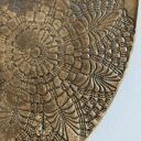 Ceramiczne serce z odciskiem serwetki - wyjątkowy wallhanging do domu