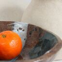 Miska ceramiczna, ciężka, surowa