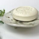 Ceramiczna mydelniczka ręcznie robiona "Rozlana kawa"