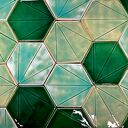 Ceramiczne kafelki "Zielony Eden"