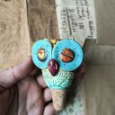 Korek do wina Sowa - ceramiczna zatyczka vintage