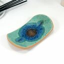 Ceramiczna podstawka na kadzidełko - mandala boho do Twojego wnętrza