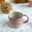 Różowa filiżanka ceramiczna 250 ml - Malinowy mus