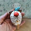 Korek z zabawnym kotem