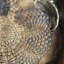 Ceramiczne serce z odciskiem serwetki - wyjątkowy wallhanging do domu