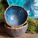 Ręcznie robiony ceramiczny zestaw do sushi Laguna
