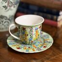 Filiżanka porcelanowa ręcznie malowana "Kolorowy Bukiet"