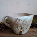 Duży kubek ceramiczny - Drzewo