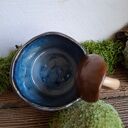 Kubek ceramiczny Grzyb - ręcznie lepiony