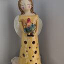 anioł ceramiczny lampion