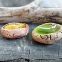 Ręcznie robiony bukiet ceramicznych kwiatów do wazonu