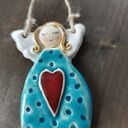 Anioł ceramiczny - ręcznie robiona zawieszka z ceramiki handmade