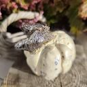 Ceramiczna dynia handmade - jesienna ozdoba