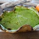 Ceramiczna patera liść kasztanowca ( c918)