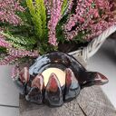 Ceramiczna dłoń - halloweenowa podstawka pod świecę