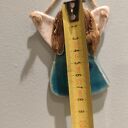 Aniołek ceramiczny na chrzest i podziękowanie - ok. 8 cm