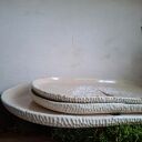 Zestaw talerzy ceramicznych - Drzewa