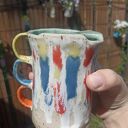 Kubek podróżny travel mug Enjoy the Journey, handmade ceramiczny kolorowy