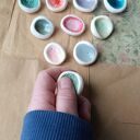 Ceramiczne kamyczki sensoryczne antystresowe - zestaw 10 sztuk