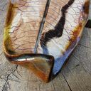 Ceramiczny liść, podstawka (c236)