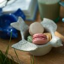 Miseczka w kształcie ptaszka (jaskółki) - ceramiczna do kuchni i na biżuterię