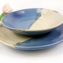 Komplet talerzy ceramicznych dla 2 osób