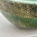 Umywalka ceramiczna z koronką w stylu wiejskim