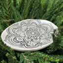 Ceramiczny talerzyk na biżuterię - mandala