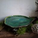 Talerz ceramiczny - Liść