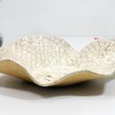Duża misa ceramiczna do salonu, kuchni i łazienki - kwiat
