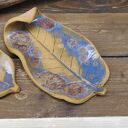 Komplet ceramicznych liści ( c891)