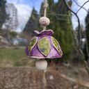 dzwonek ceramiczny sowa