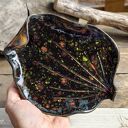 Ceramiczny talerzyk liść (c928)