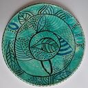 Patera "turkusowo
