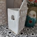 Kamieniczka ceramiczna lampion 18 cm - ciepłe światło w Twoim domu
