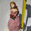 Anioł ceramiczny na komunię i chrzest - ręcznie wykonany