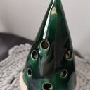 Choinka ceramiczna lampion