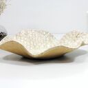 Duża misa ceramiczna na owoce - ręcznie formowana wabi-sabi