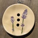 mydelniczka ceramiczna z lawendą