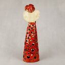 Anioł ceramiczny lampion - ciepły klimat w Twoim domu
