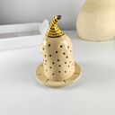 Lampion ceramiczny na tealight - ręcznie lepiona dekoracja na wyjątkowe wieczory