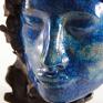 niebieskie twarz maska blue mask ceramika artystyczna