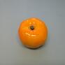 Jabłko dekoracyjne pomarańczowe II wnetrze ceramika dekoracja
